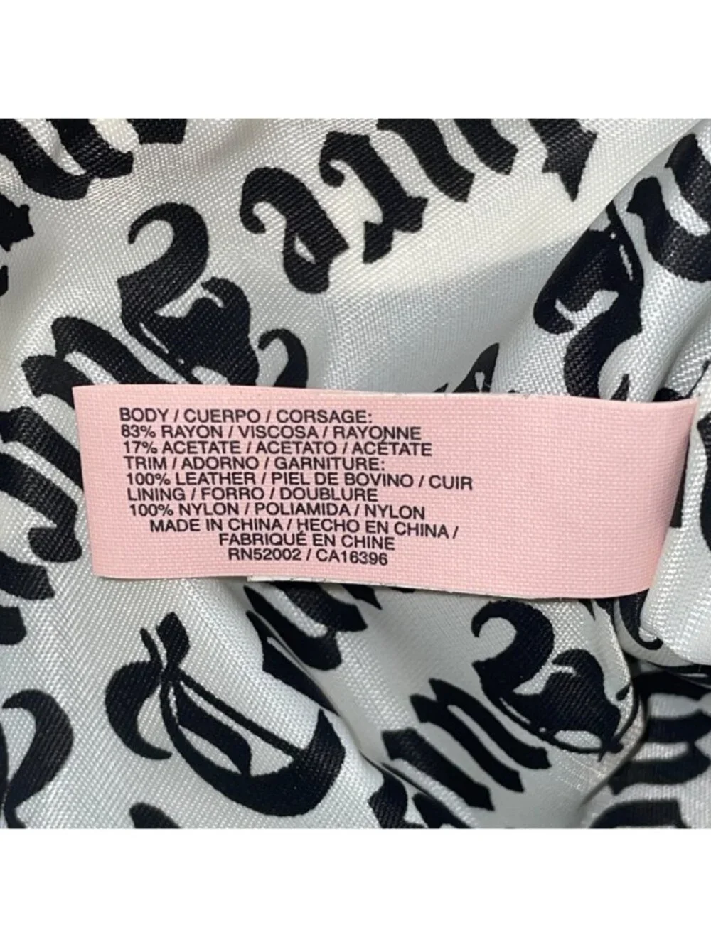 Juicy Couture compact nylon
